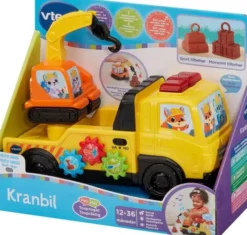 Vtech - Kranbil Legetøj - Over 55 Sange Og Sætninger - Dansk