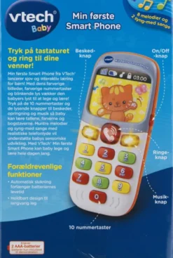 Vtech - Legetøjs Mobiltelefon - Min Første Smartphone