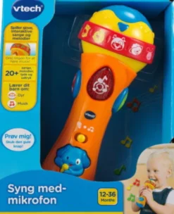 Vtech - Mikrofon Til Baby - Syng Med - Dansk