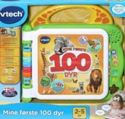 Vtech Mine Første 100 Dyr Dk/No