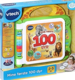 Vtech Mine Første 100 Dyr Dk/No