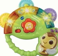 Vtech - Tamburin Rangle Med Lyd Og Lys - Dansk Og Norsk