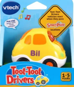 Vtech - Toot-Toot Drivers Bil - Med Sange Og Melodier - Gul