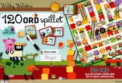 Wacky Wonders - 120 Ord - Spil Med Sjove Dyr