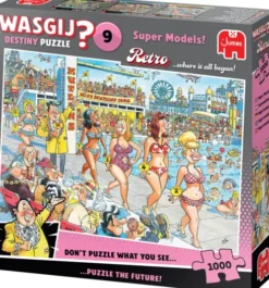 Wasgij - Retro Destiny 9 - 1000 Brikker