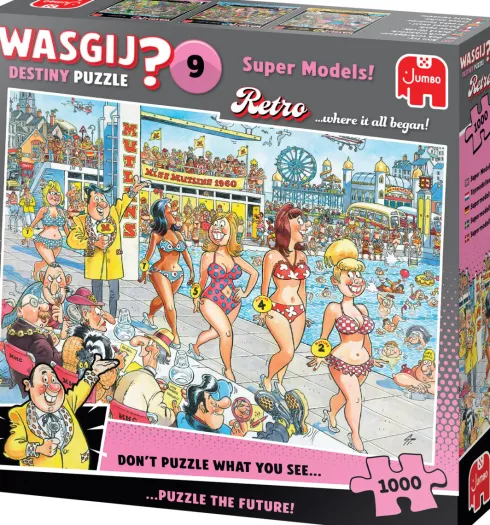 Wasgij - Retro Destiny 9 - 1000 Brikker