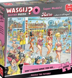 Wasgij - Retro Destiny 9 - 1000 Brikker