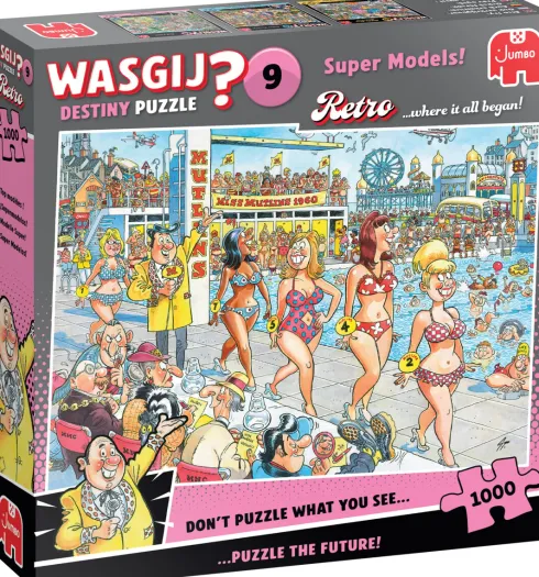 Wasgij - Retro Destiny 9 - 1000 Brikker