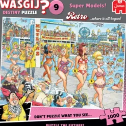 Wasgij - Retro Destiny 9 - 1000 Brikker