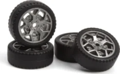 Wheels/Tires Assembled - Drift - 4Pcs - 548142 - Blackzon