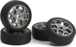Wheels/Tires Assembled - 4Pcs - 548127 - Blackzon