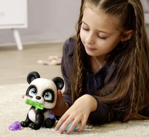 Wild Life - Pamper Petz - Panda - Interaktiv - 15 CM