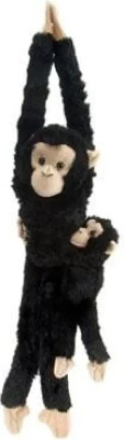 Wild Republic - Hængende Abe Chimpanse Bamse Med Baby