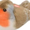 Wild Republic - Plys Bird With Sound 18 CM Rødhals