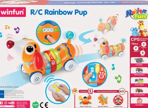 Winfun - R/C Regnbue Hvalp