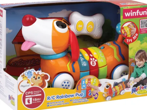 Winfun - R/C Regnbue Hvalp