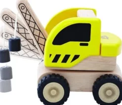 Wonderworld - Mini Kran I Gul