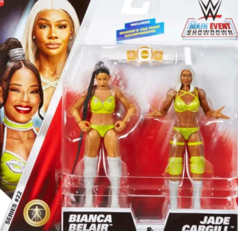 Wwe - Main Event Showdown 2-Pak - Assorteret - Mattel Gdf63