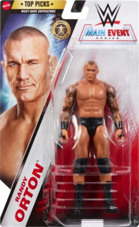 Wwe - Main Event Top Picks Figur - Assorteret - Mattel Gft58