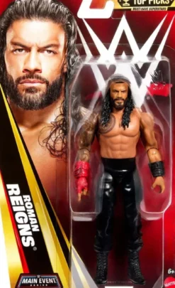 Wwe - Roman Reigns Action Figur - Main Event - Mattel Jhj48