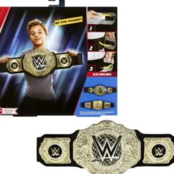 Wwe - World Heavyweight Legetøjsbælte - Mattel Hyf18