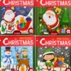 Xmas Mini Puslespil - Assorteret - 24 Stk