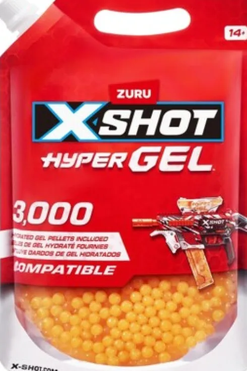 X-Shot - Hyper Gel Refill Kugler - 3000 Kugler