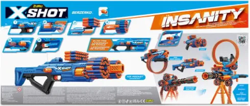 X-Shot - Insanity Berzerko Gun - 48 Skud
