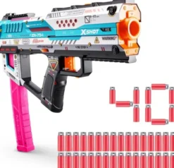 X-Shot - Skins Pro Series - Fury-X Blaster Gun - 40 Skud