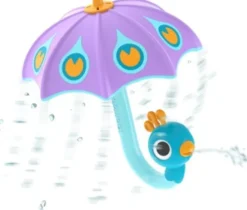 Yookidoo - Badelegetøj - Fill 'N' Rain Påfugl Paraply - Lilla