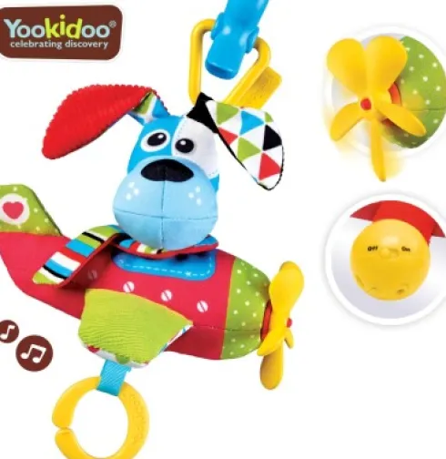 Yookidoo - Tap 'N' Play Musical Plane - Dog +