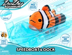 Zhu Zhu Aquarium - Speedbåd & Dok