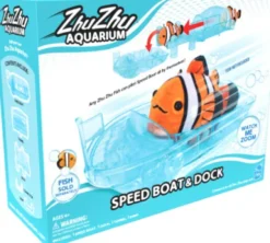 Zhu Zhu Aquarium - Speedbåd & Dok