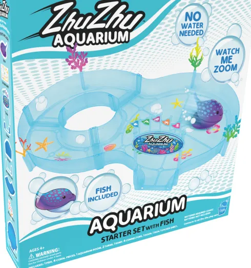 Zhu Zhu - Aquarium Startsæt Med Fisk