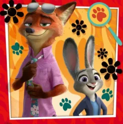 Zootropolis 2 Puslespil - 3X49 Brikker - Ravensburger