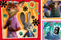 Zootropolis 2 Puslespil - 3X49 Brikker - Ravensburger