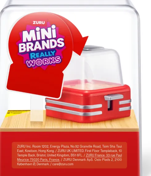 Zuru Mini Brands - Popcorn Machine - Really Works Magic Cook S1
