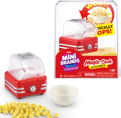 Zuru Mini Brands - Popcorn Machine - Really Works Magic Cook S1