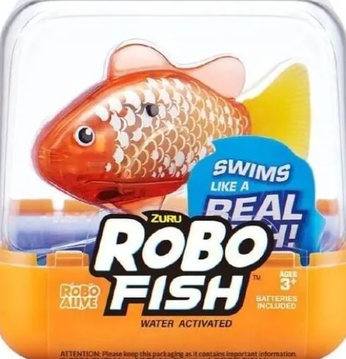 Zuru Robo Alive - Robo Fish - Orange
