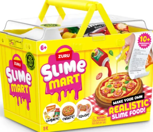 Zuru Slime Mart - Shopping Basket Pizza - Indkøbskurv Legetøj