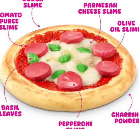 Zuru Slime Mart - Shopping Basket Pizza - Indkøbskurv Legetøj