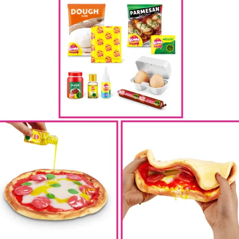 Zuru Slime Mart - Shopping Basket Pizza - Indkøbskurv Legetøj