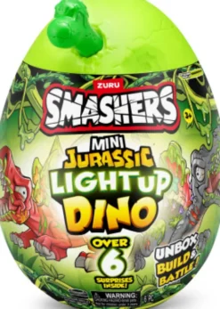 Zuru Smashers - Mini Jurassic Lightup Dino Egg - 6 Overraskelser