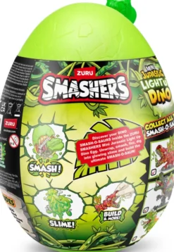 Zuru Smashers - Mini Jurassic Lightup Dino Egg - 6 Overraskelser