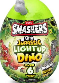 Zuru Smashers - Mini Jurassic Lightup Dino Egg - 6 Overraskelser