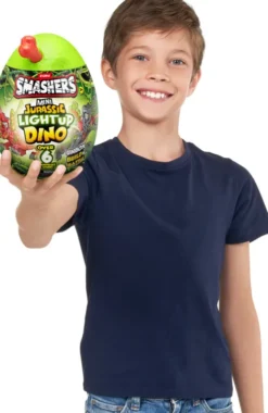 Zuru Smashers - Mini Jurassic Lightup Dino Egg - 6 Overraskelser