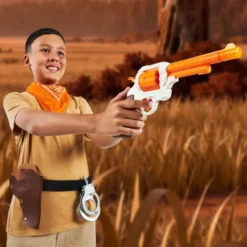 Zuru X-Shot - Cowboy Pistol Og Håndjern Legetøj Sæt - Lys Og Lyd