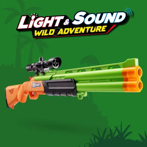 Zuru X-Shot - Shotgun, Kikkert, Walkie-Talkie, Kompas Og Fløjte
