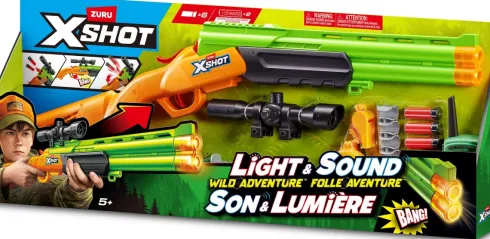 Zuru X-Shot - Shotgun, Kikkert, Walkie-Talkie, Kompas Og Fløjte