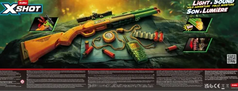 Zuru X-Shot - Shotgun, Kikkert, Walkie-Talkie, Kompas Og Fløjte